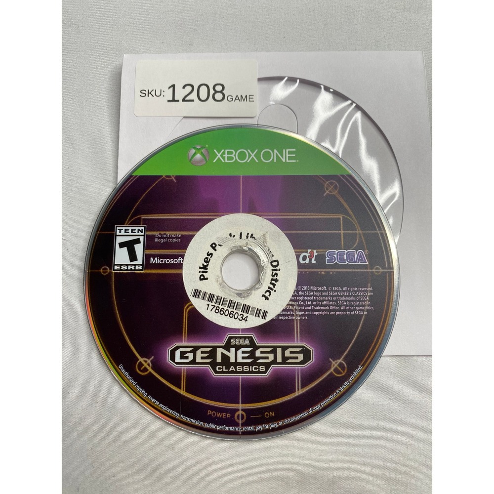 Sega Genesis Classics Xbox One